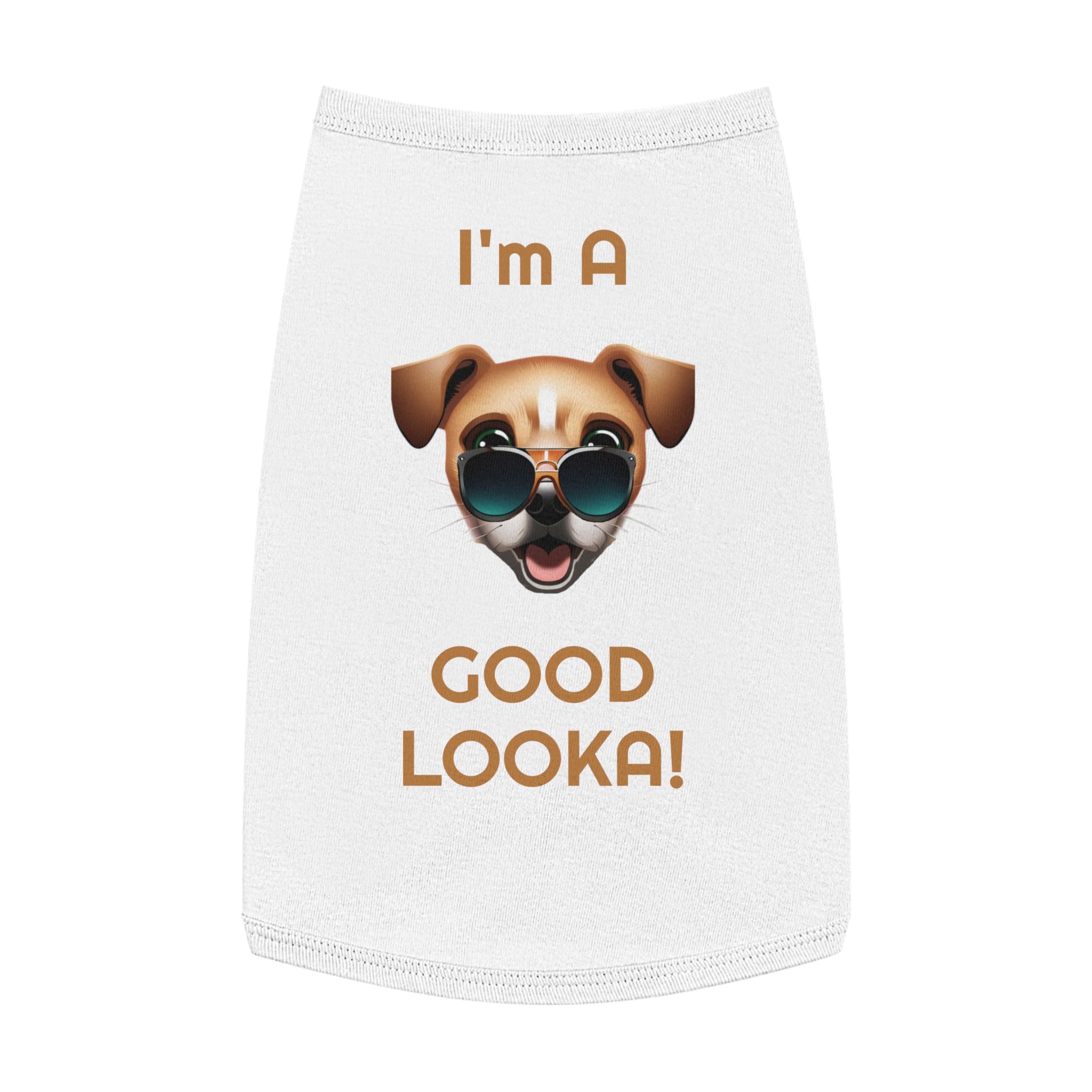 IAM WEARe Designer LUKA Pet Tank Top