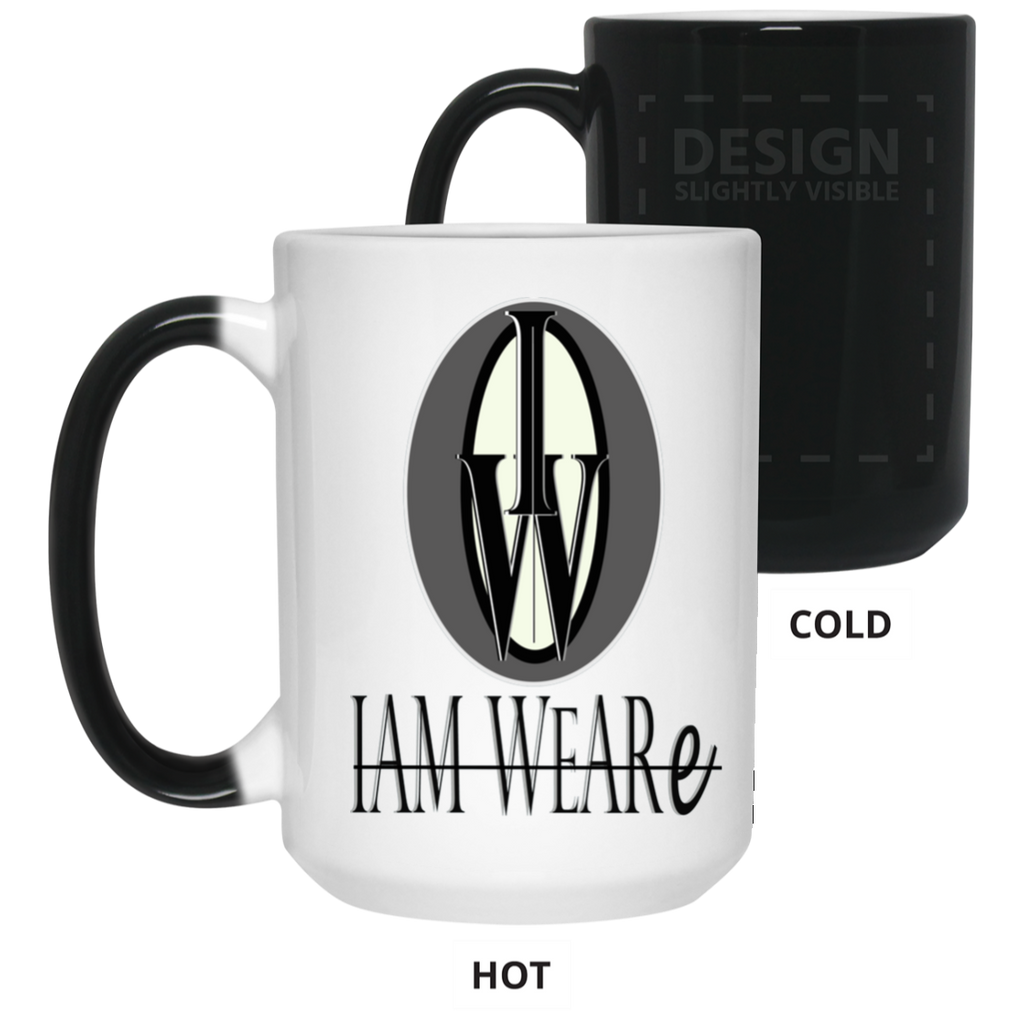 IAM WEARe Designer 15 oz. Color Changing Mug