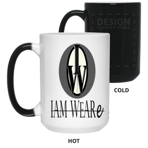 IAM WEARe Designer 15 oz. Color Changing Mug