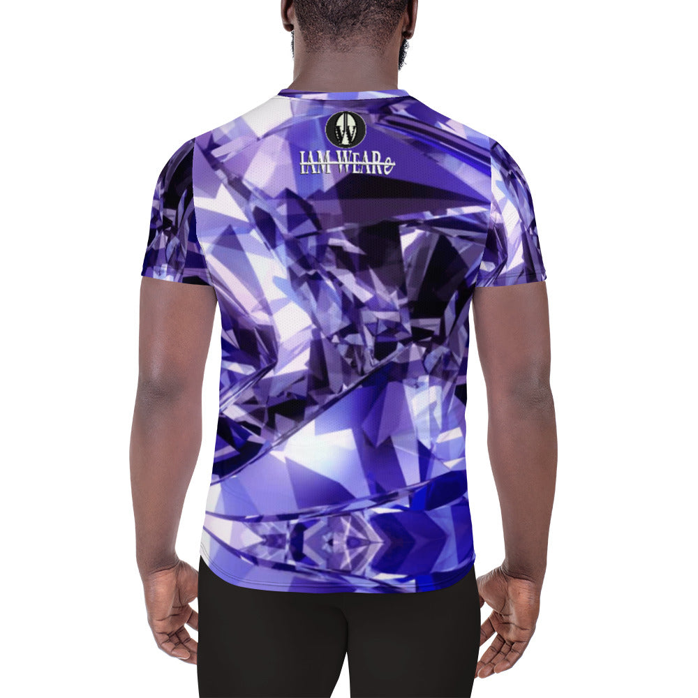 IAM WEARe EXPRESSIONS (K.W.Y.A.A.B.T.) All-Over Print Men's Athletic T-shirt