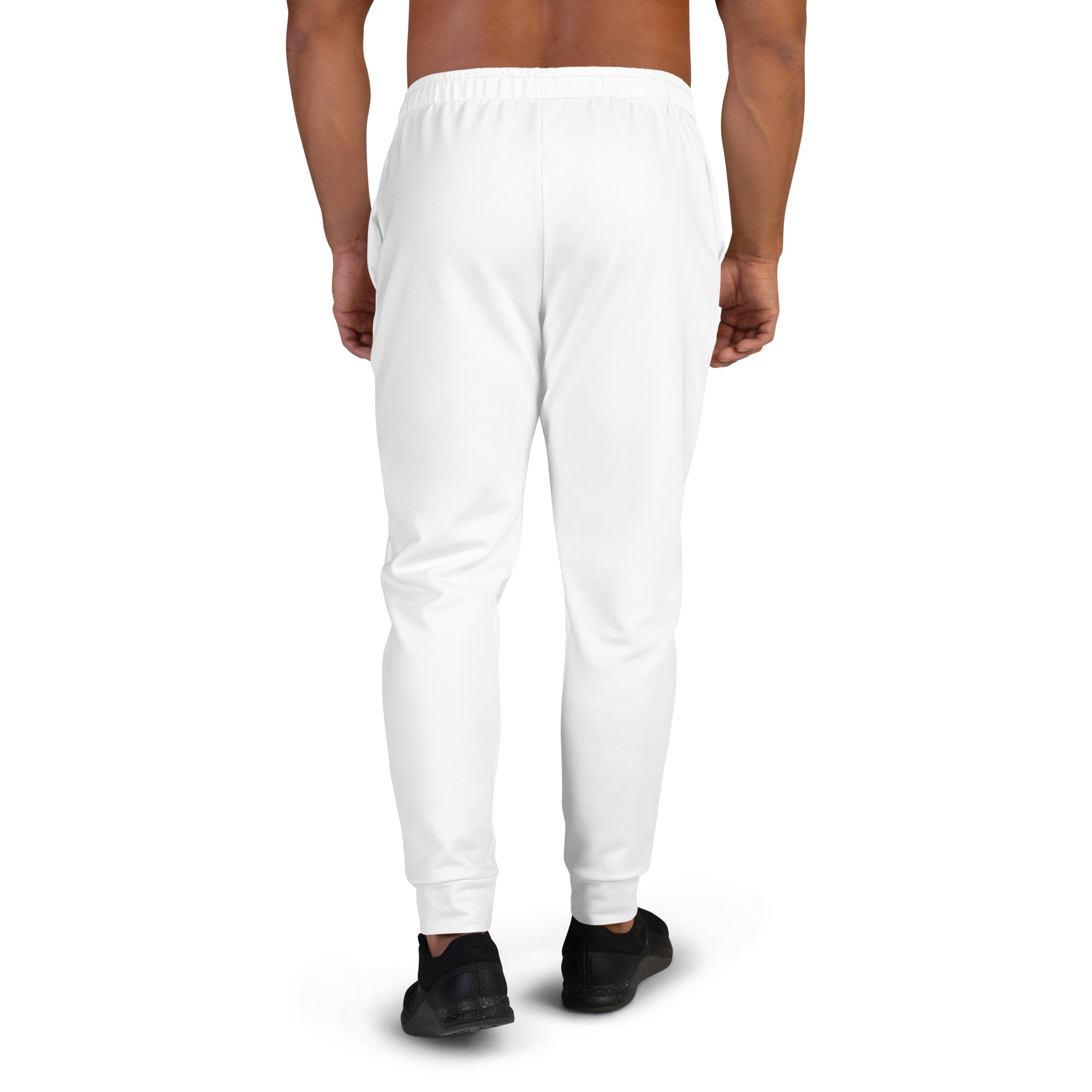 IAM WEARe Designer Men's Natural-White Joggers