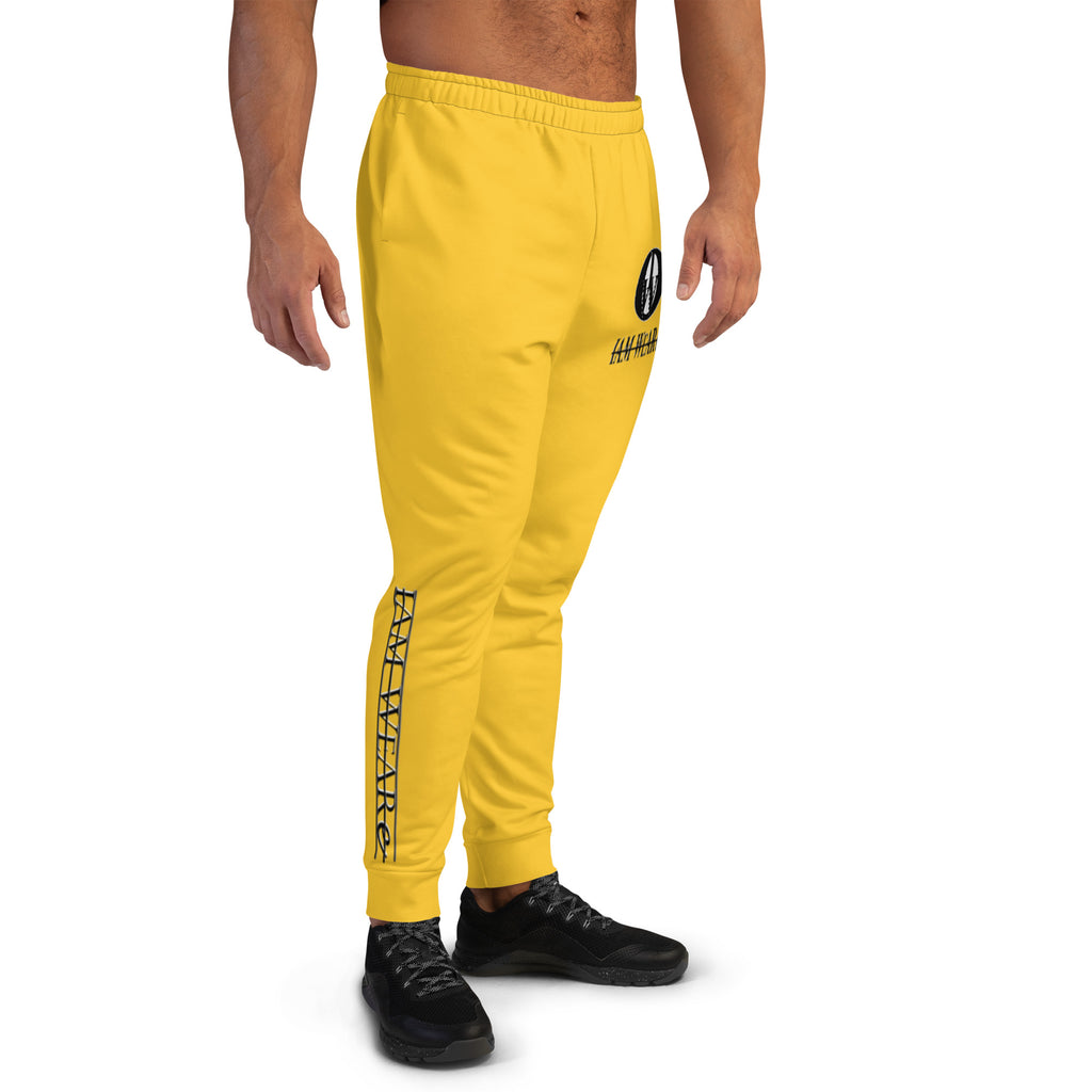 IAM WEARe Designer Men's Gold Joggers