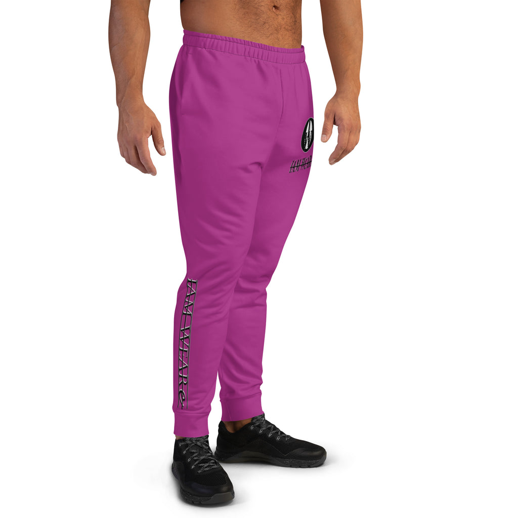 IAM WEARe Designer Men's Purple Joggers