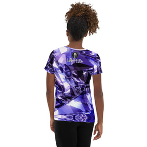 IAM WEARe EXPRESSIONS (K.W.Y.A.A.B.T.) All-Over Print Women's Athletic T-shirt