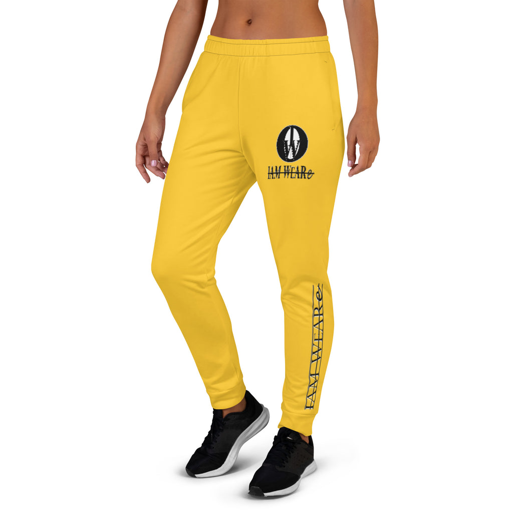 IAM WEARe Designer Women's Gold Joggers