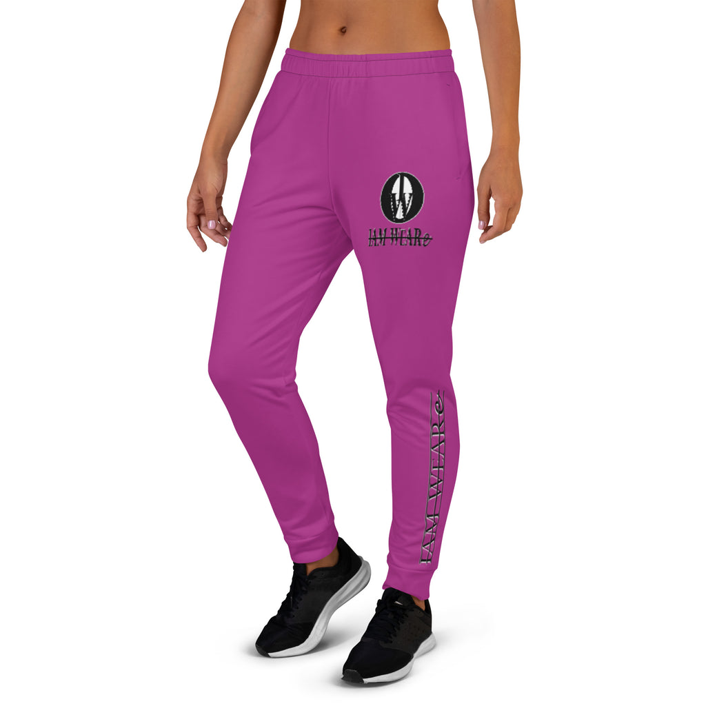 IAM WEARe Designer Women's Purple Joggers