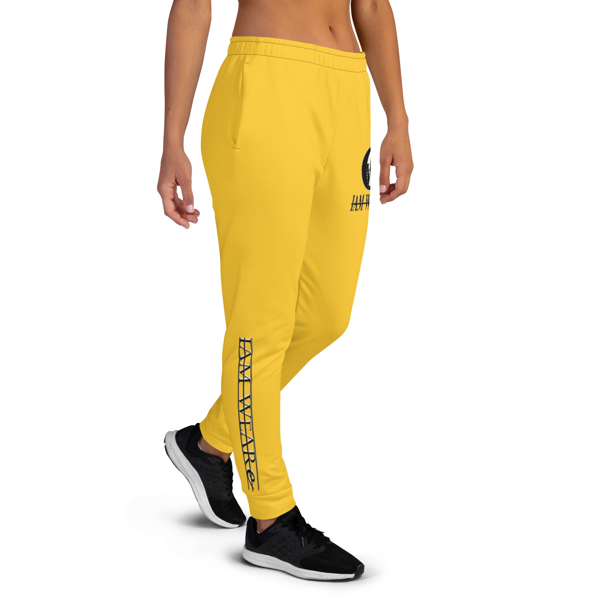 IAM WEARe Designer Women's Gold Joggers