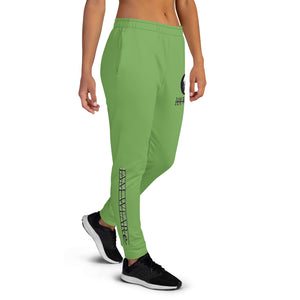 IAM WEARe Designer Women's Green Joggers