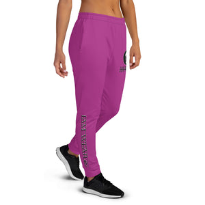 IAM WEARe Designer Women's Purple Joggers