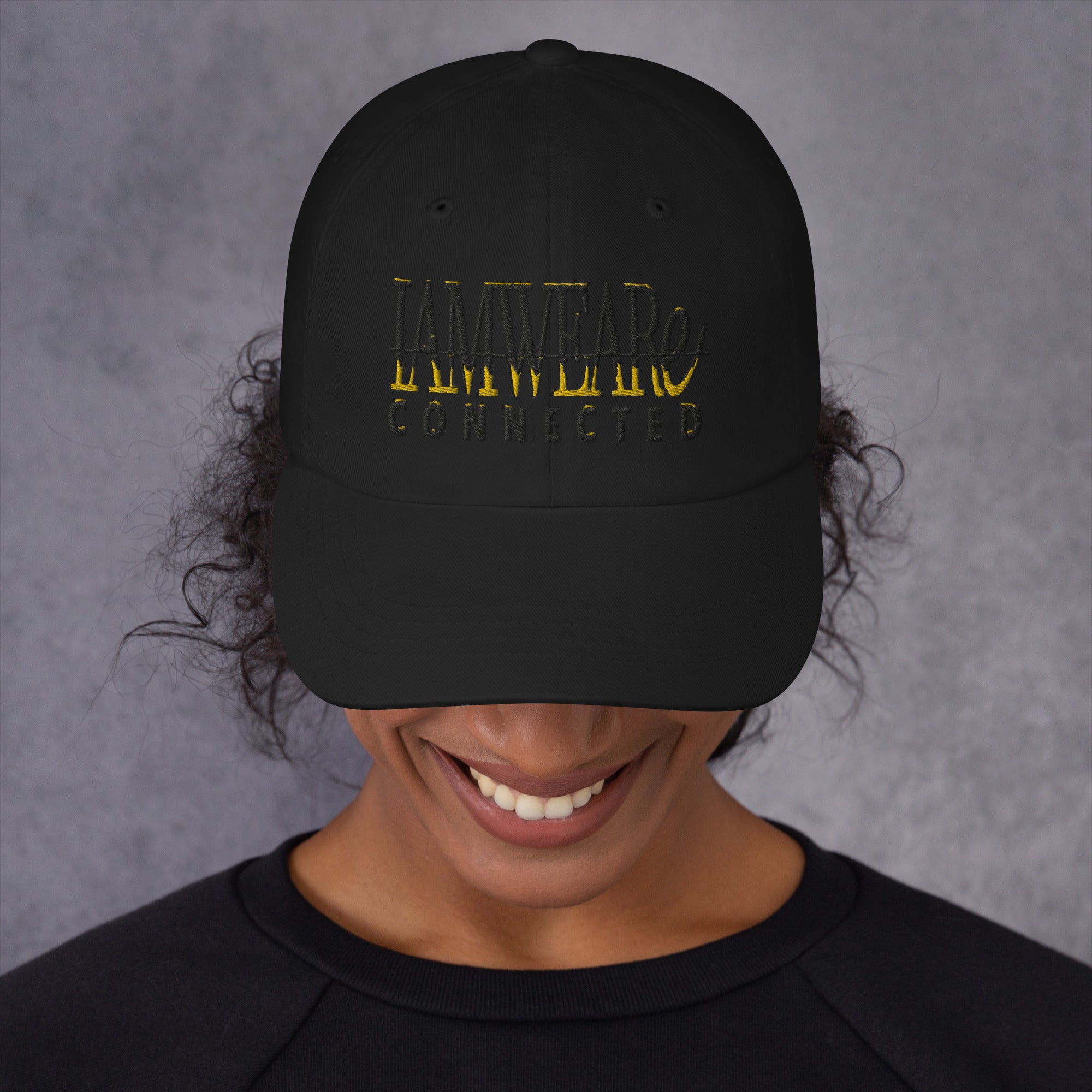 IAM WEARe CONNECTED GOLD Drip Hat