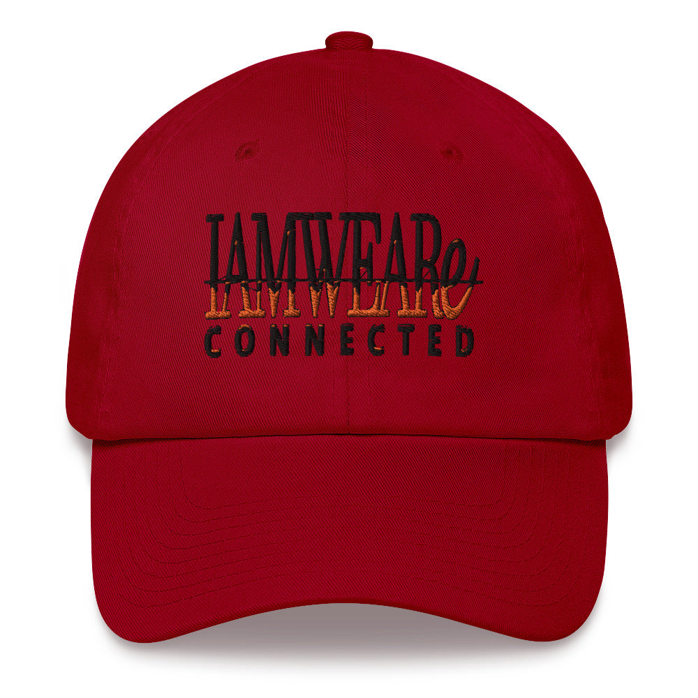 IAM WEARe CONNECTED ORANGE Drip Hat