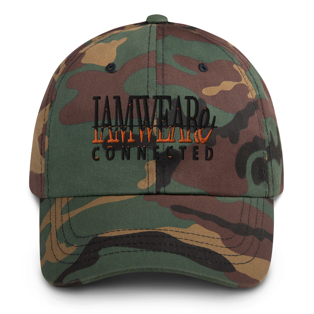 IAM WEARe CONNECTED ORANGE Drip Hat