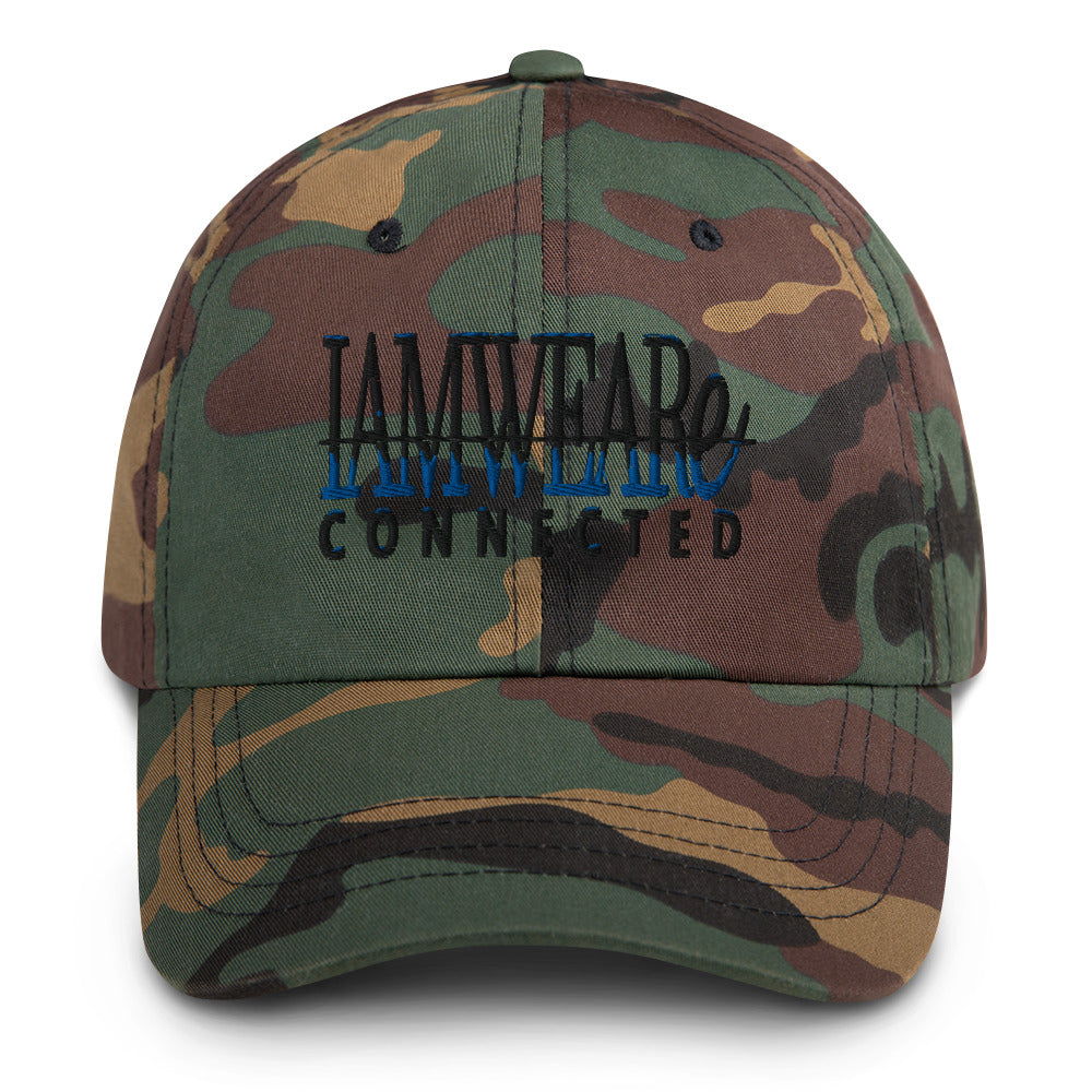 IAM WEARe CONNECTED BLUE Drip Hat