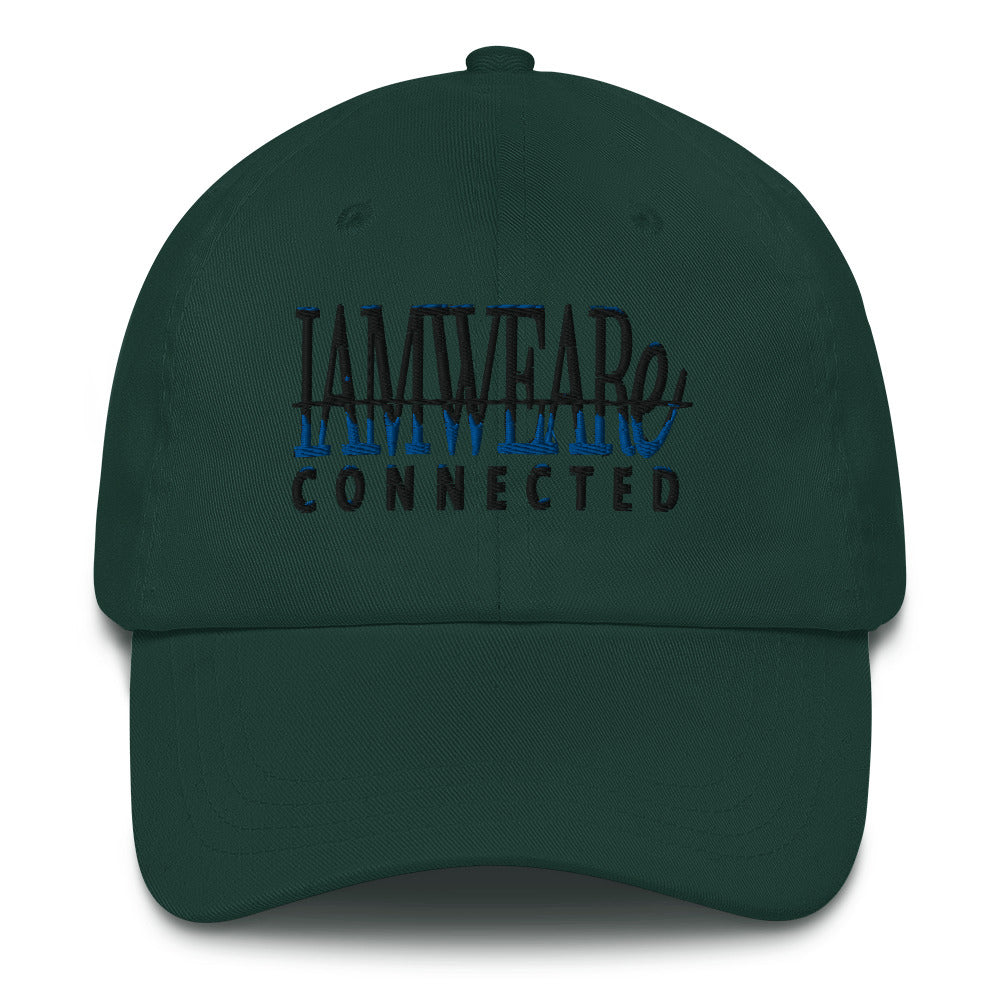 IAM WEARe CONNECTED BLUE Drip Hat