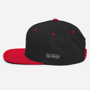 IAM WEARe Designer Black-Mark Snapback Hat