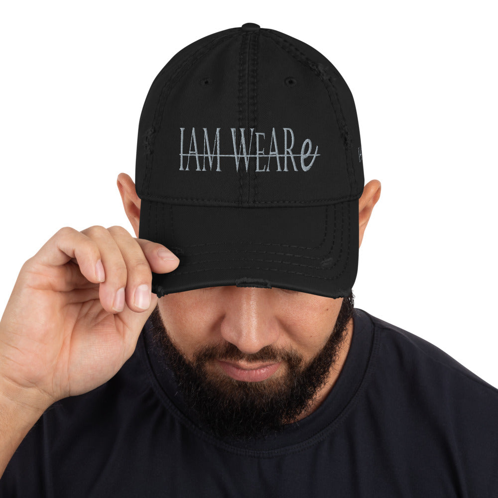 Classic Design 1 Distressed Dad Hat