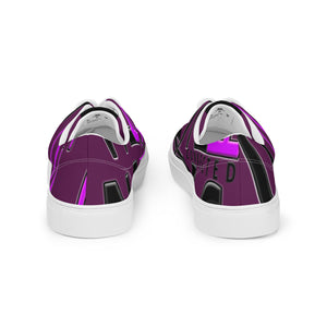 IAM WEARe CONNECTED Men's PURPLE Lace-Up Shoes