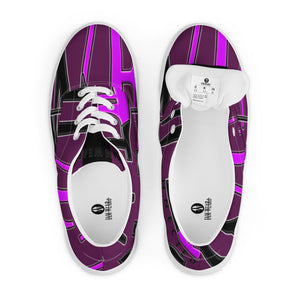 IAM WEARe CONNECTED Men's PURPLE Lace-Up Shoes