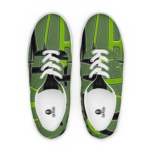 IAM WEARe CONNECTED Men's GREEN Lace-Up Shoes