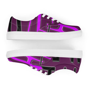 IAM WEARe CONNECTED Men's PURPLE Lace-Up Shoes