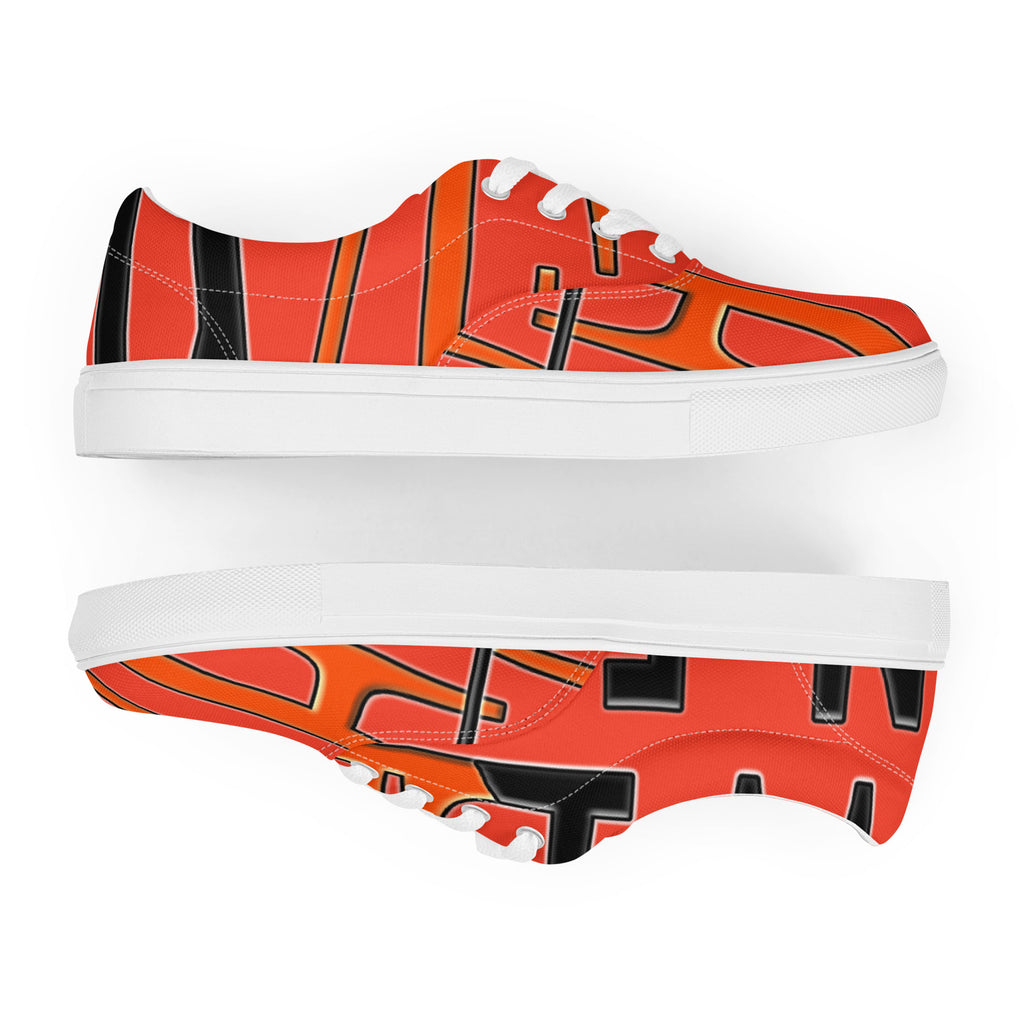 IAM WEARe CONNECTED Men's ORANGE-RED Lace-Up Shoes