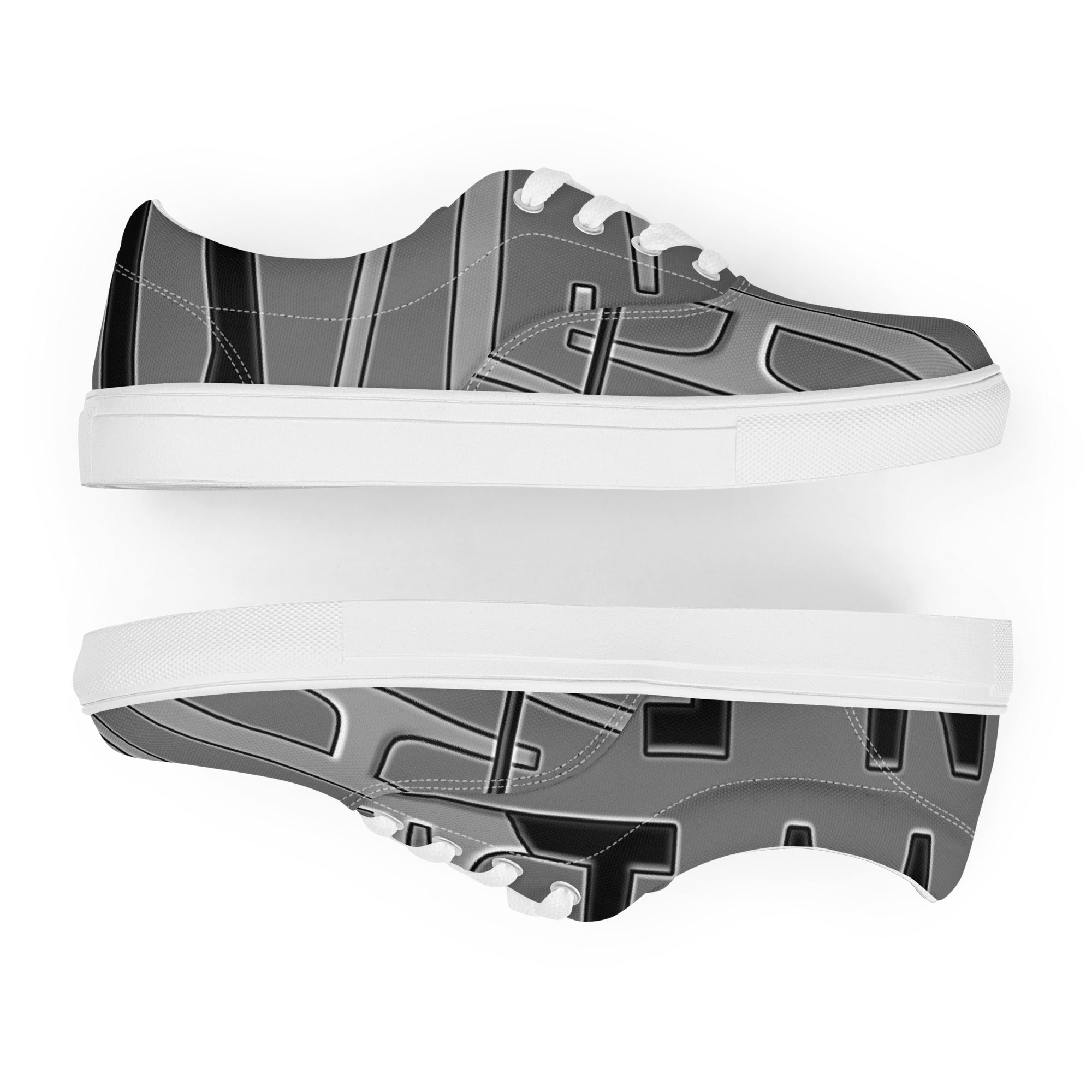 IAM WEARe CONNECTED Men’s GREY Lace-Up Shoes