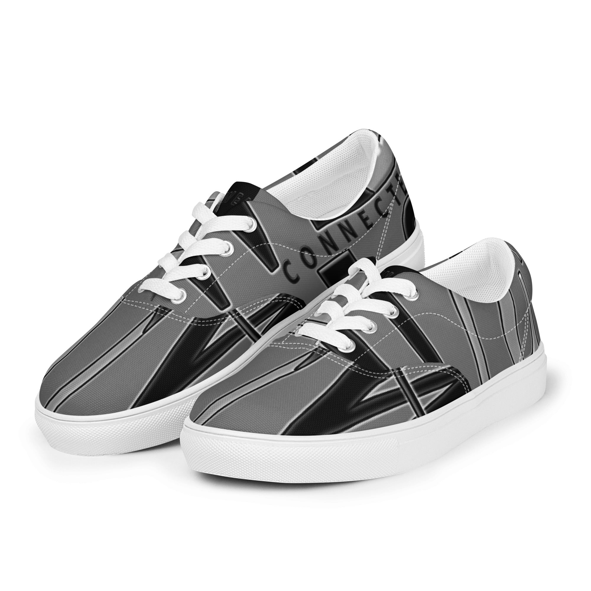 IAM WEARe CONNECTED Men’s GREY Lace-Up Shoes