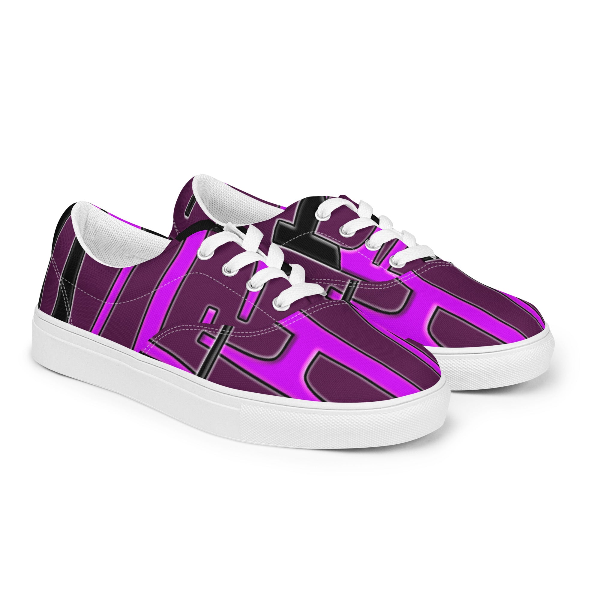 IAM WEARe CONNECTED Men's PURPLE Lace-Up Shoes