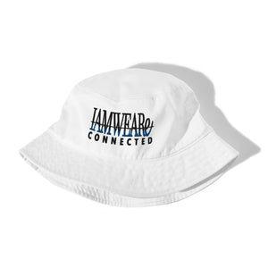 IAM WEARe CONNECTED BLUE-Drip Bucket Hat