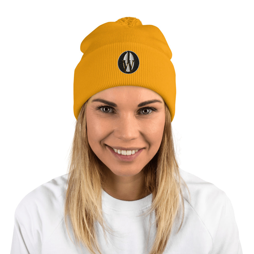 IAM WEARe Designer Pom-Pom Beanie