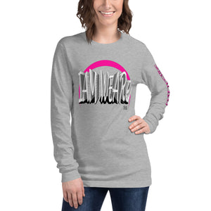 Dynamic Design Hot Pink-Mark F/B Unisex Long Sleeve Tee