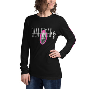 Classic Design Hot Pink-Mark F/B Unisex Long Sleeve Tee