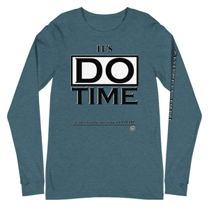 IAM WEARe EXPRESSIONS "DO TIME" BL Bella Unisex Long Sleeve Tee