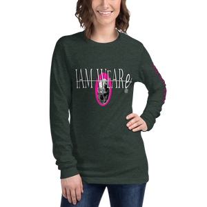 Classic Design Hot Pink-Mark F/B Unisex Long Sleeve Tee