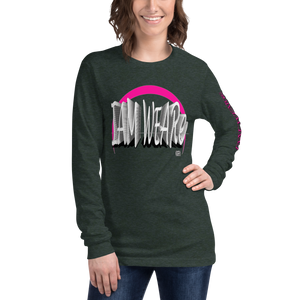 Dynamic Design Hot Pink-Mark F/B Unisex Long Sleeve Tee