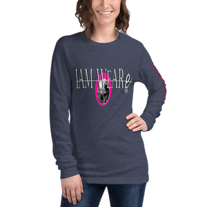 Classic Design Hot Pink-Mark F/B Unisex Long Sleeve Tee