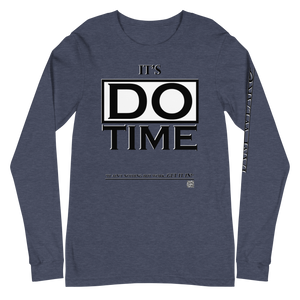 IAM WEARe EXPRESSIONS "DO TIME" BL Bella Unisex Long Sleeve Tee