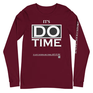 IAM WEARe EXPRESSIONS "DO TIME" WL Bella Unisex Long Sleeve Tee