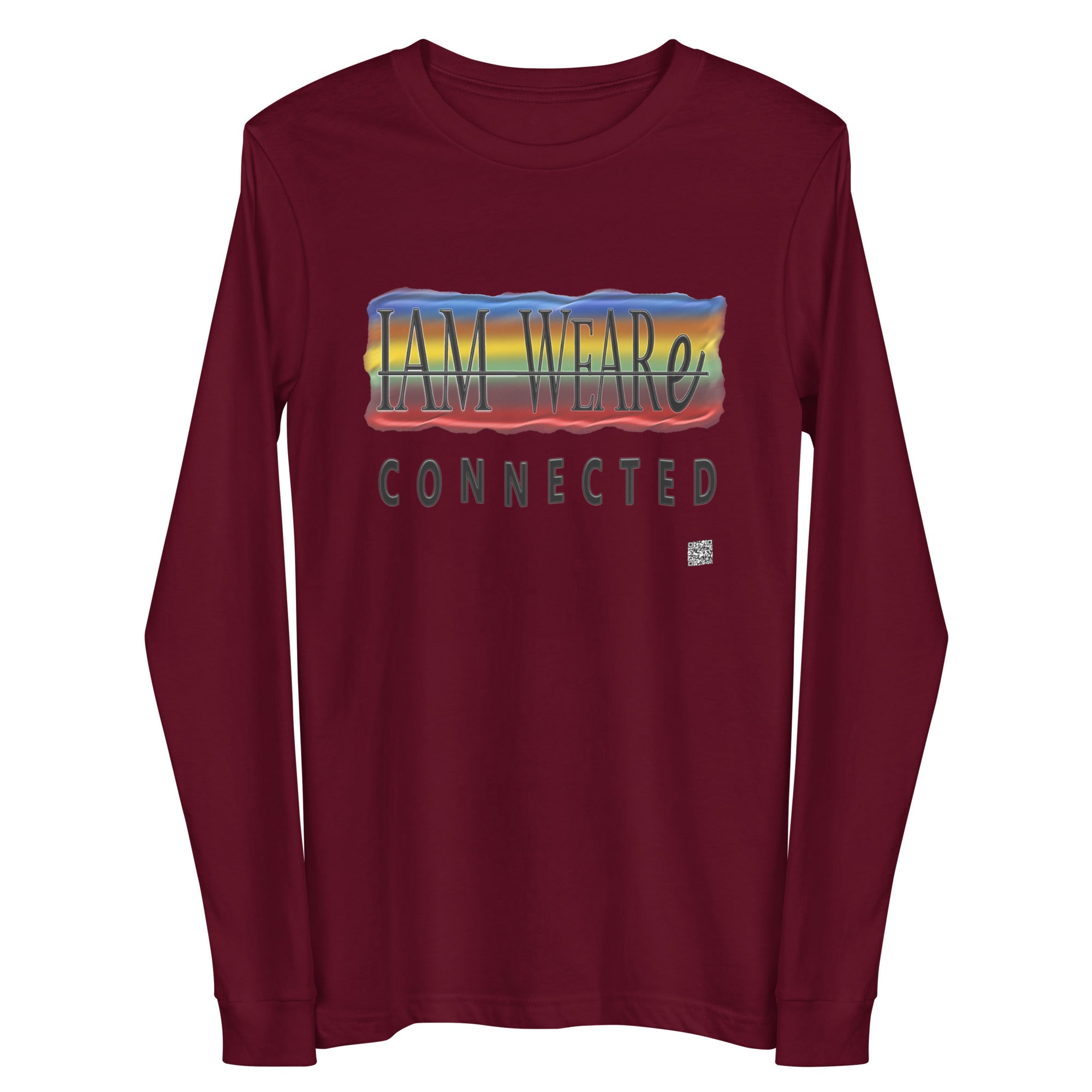 IAM WEARe CONNECTED (JST) Unisex Bella Long Sleeve Tee