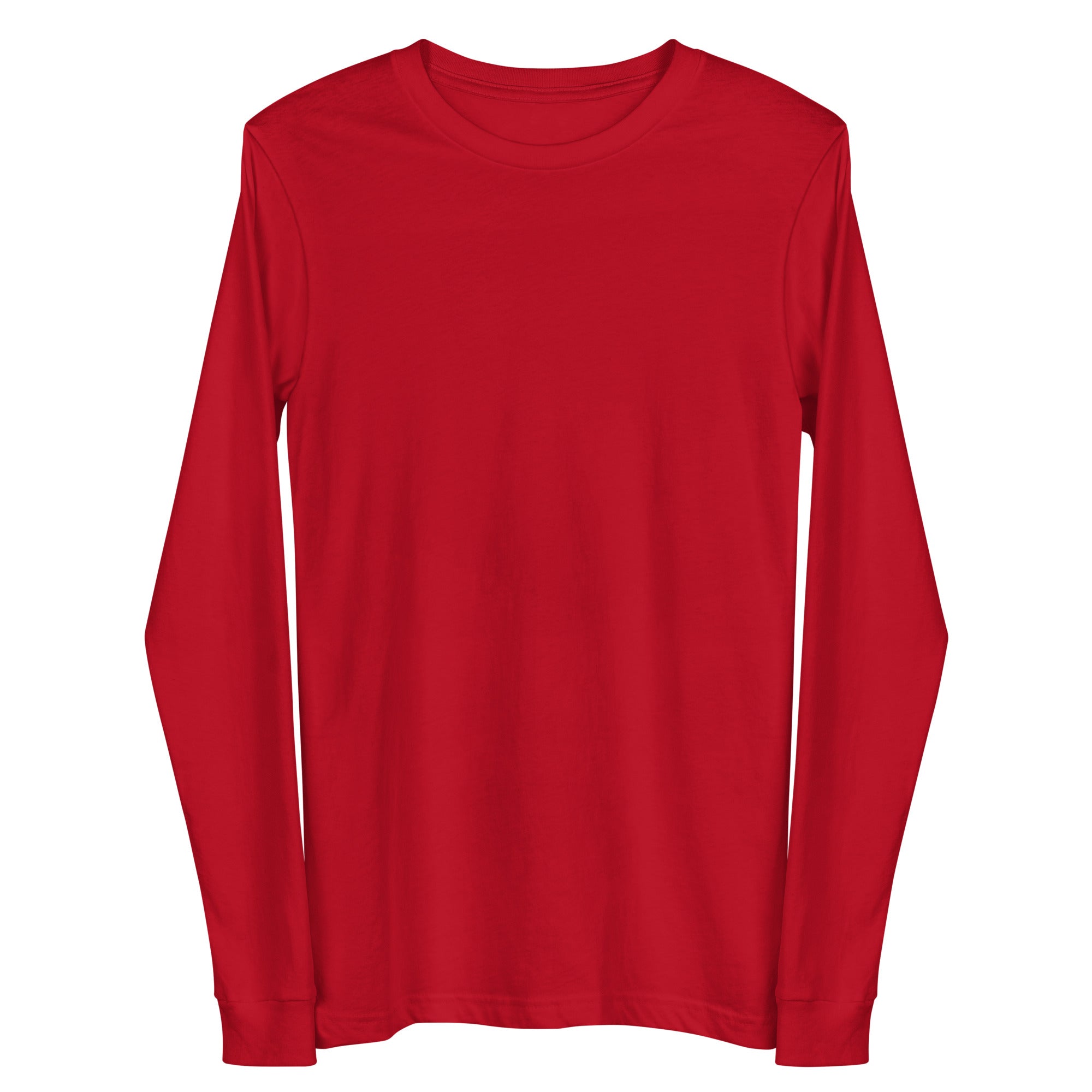 IAM WEARe Designer MINIMALISTIC Unisex Bella Long Sleeve Tee