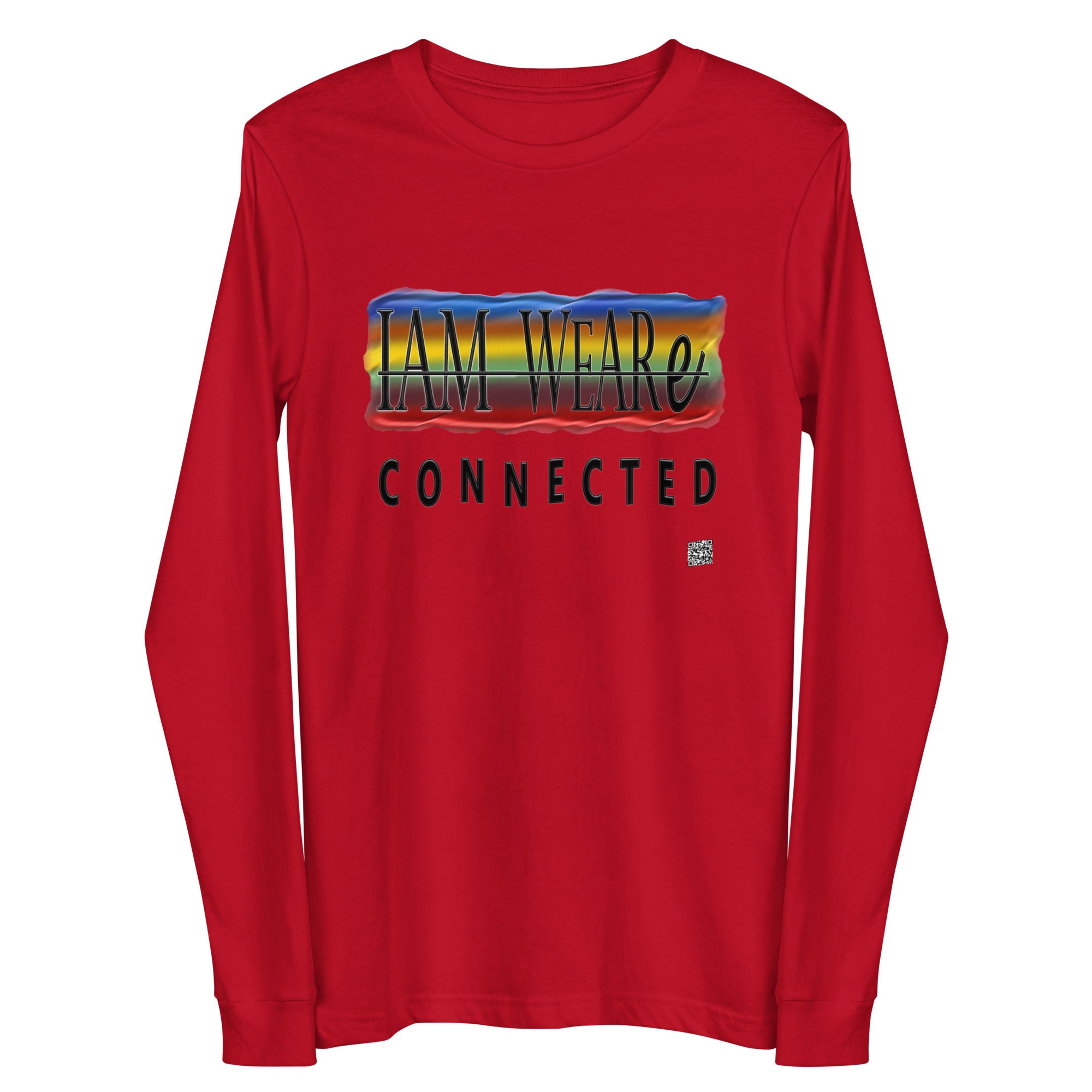 IAM WEARe CONNECTED (JST) Unisex Bella Long Sleeve Tee