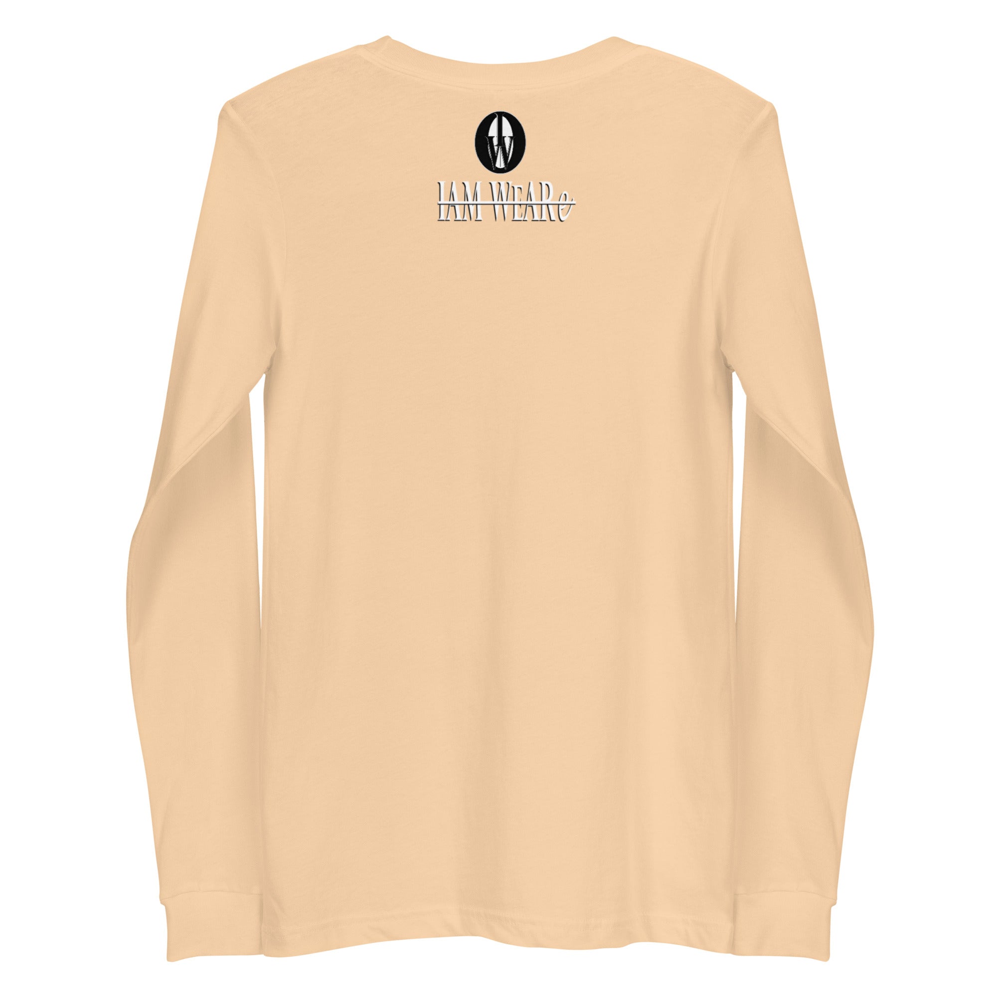 IAM WEARe Designer MINIMALISTIC Unisex Bella Long Sleeve Tee