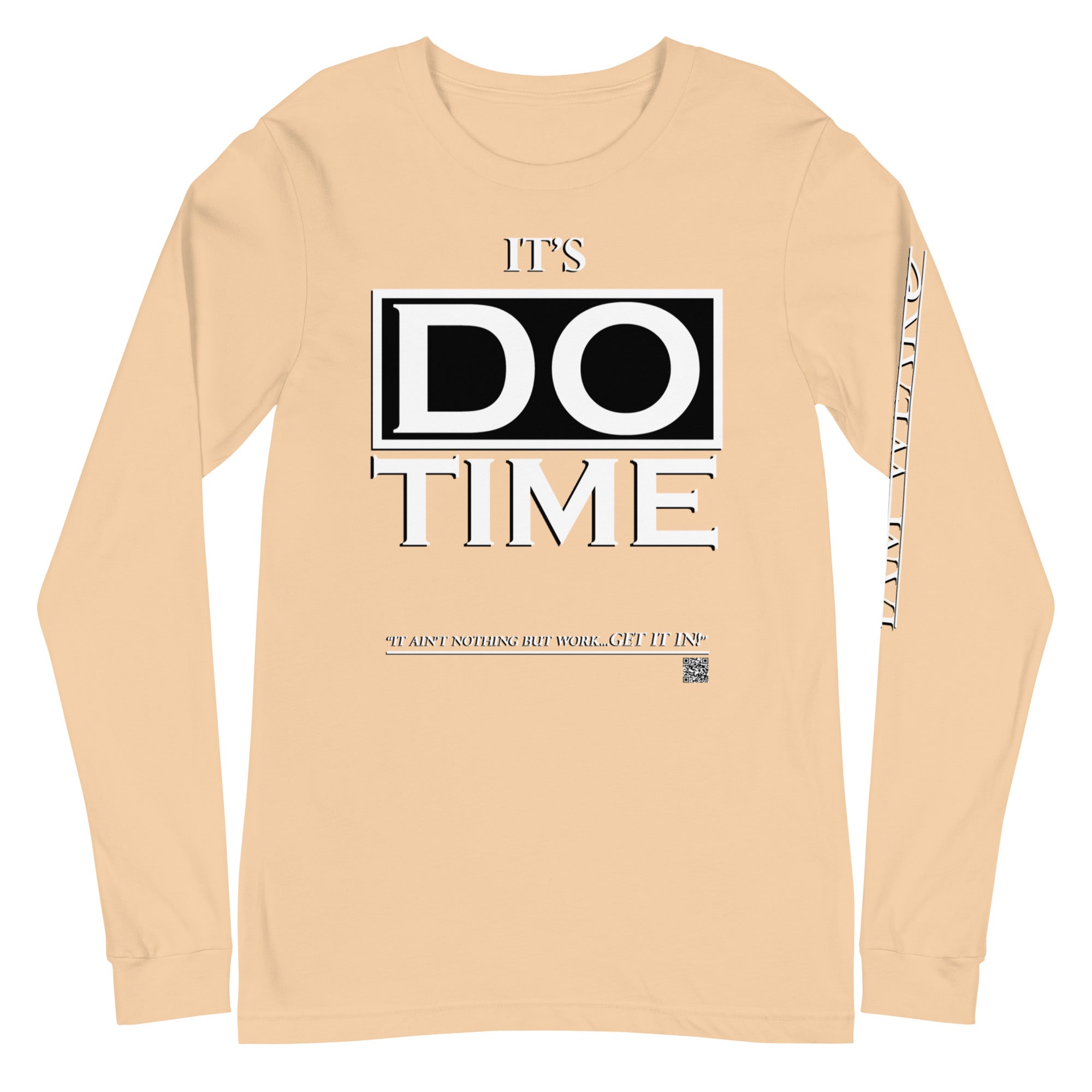 IAM WEARe EXPRESSIONS "DO TIME" WL Bella Unisex Long Sleeve Tee