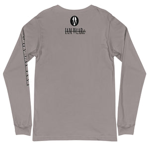 IAM WEARe EXPRESSIONS "DO TIME" BL Bella Unisex Long Sleeve Tee