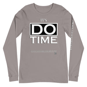 IAM WEARe EXPRESSIONS "DO TIME" WL Bella Unisex Long Sleeve Tee