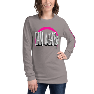 Dynamic Design Hot Pink-Mark F/B Unisex Long Sleeve Tee