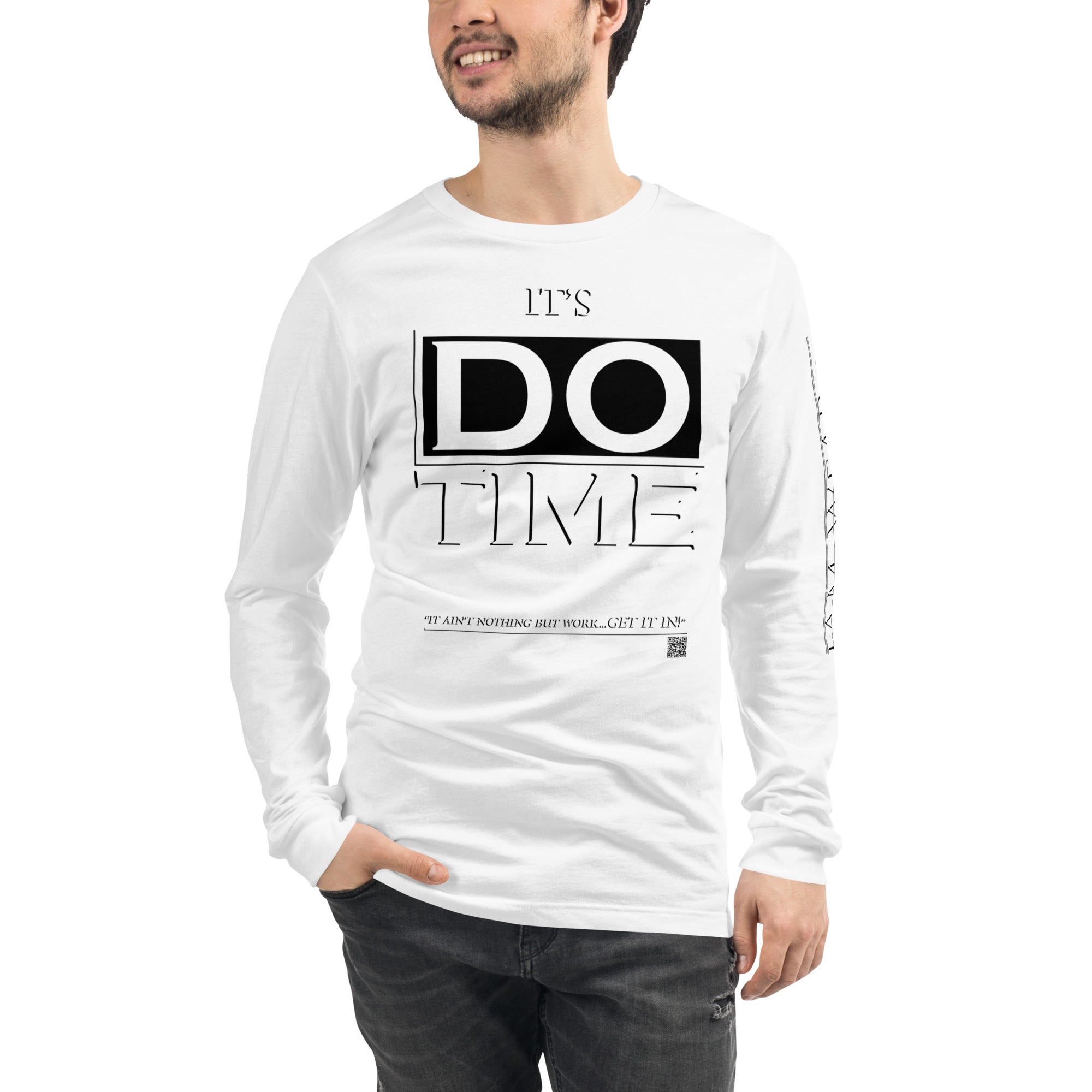 IAM WEARe EXPRESSIONS "DO TIME" WL Bella Unisex Long Sleeve Tee