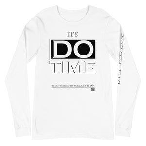 IAM WEARe EXPRESSIONS "DO TIME" WL Bella Unisex Long Sleeve Tee