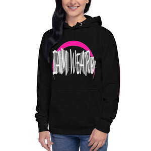 Dynamic Design Hot Pink-Mark F/B/S Unisex Hoodie