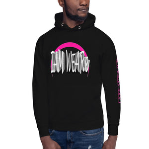 Dynamic Design Hot Pink-Mark F/B/S Unisex Hoodie